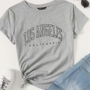 Grey Los Angeles Shirt
